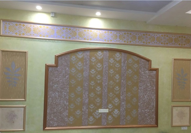 箭牌漆店內制作
